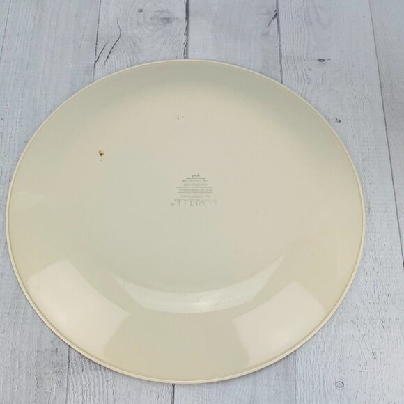 Vintage Corelle FOREVER YOURS Beige Pink Floral Hearts Dinner Plate Set of Four - Picture 11 of 13